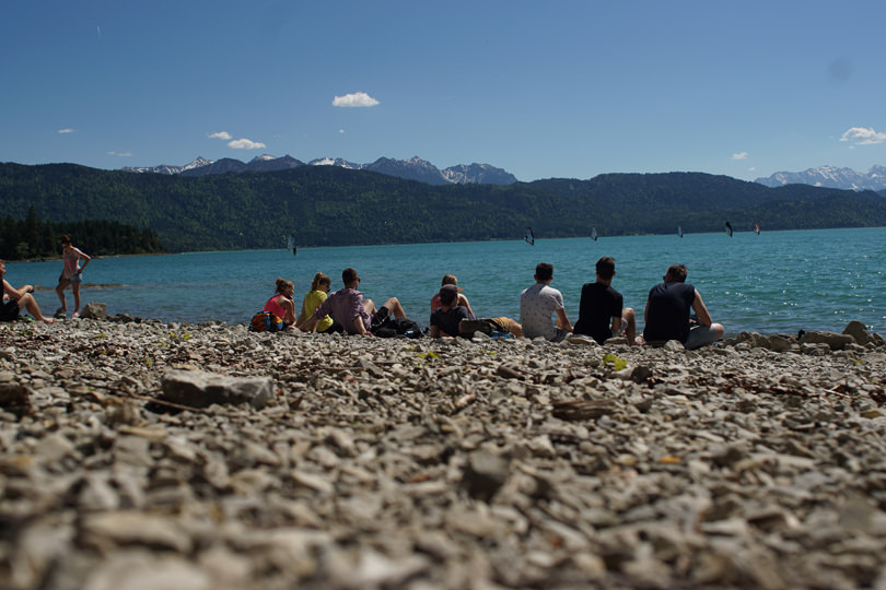 Walchensee Baden